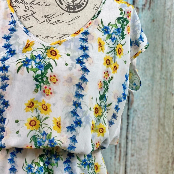 SHOW ME YOUR MUMU Rowdy Dandy Daisy Stripe Romper - Picture 9 of 13